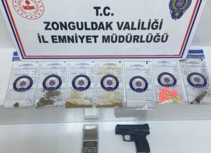 Zonguldak’ta uyuşturucu operasyonu: 8 şüpheli yakalandı