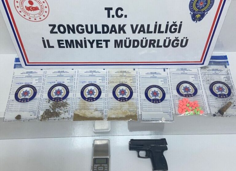 Zonguldak’ta uyuşturucu operasyonu: 8 şüpheli yakalandı