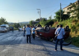 Kdz. Ereğli Yazıcılar köyünde facia kaza