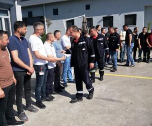 Türk Metal Sendikası işçilerle bayramlaştı