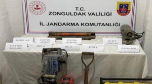 Çaycuma’da kaçak kazı operasyonu