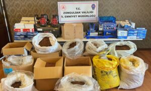 Kdz. Ereğli’de kaçak tütün operasyonu