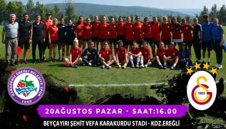 Galatasaray Kdz. Ereğli’ye geliyor