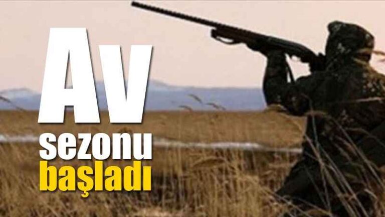 Av sezonu başlıyor