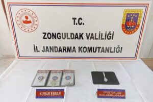 Çaycuma’da uyuşturucu operasyonu