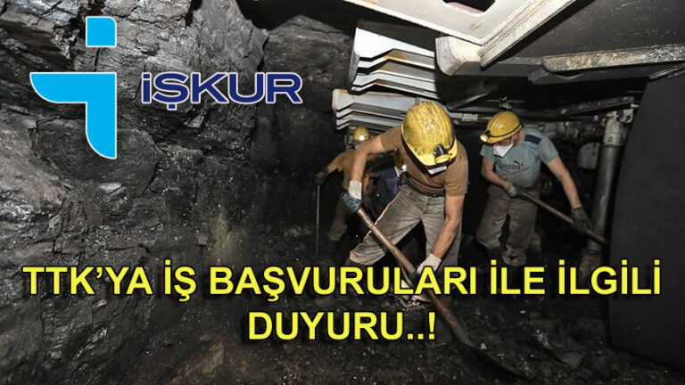 TTK’ya iş başvurusu yapacaklar dikkat! Yüz yüze başvuru yok…