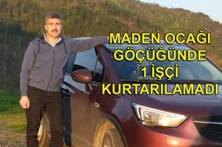 TTK Armutçuk Müessesesindeki göçükte bir kişi hayatını kaybetti