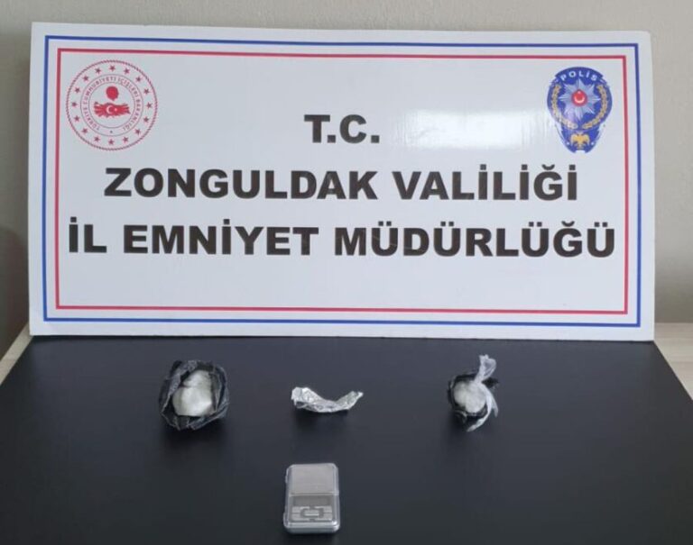 Kdz. Ereğli’de yapılan uyuşturucu operasyonunda 2 kişi yakalandı
