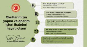 6 okulun ihale tarihleri belli oldu