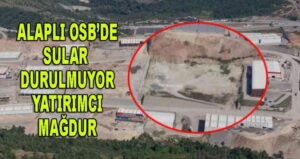 Alaplı OSB’de sular durulmuyor… Yatırımcı mağdur!