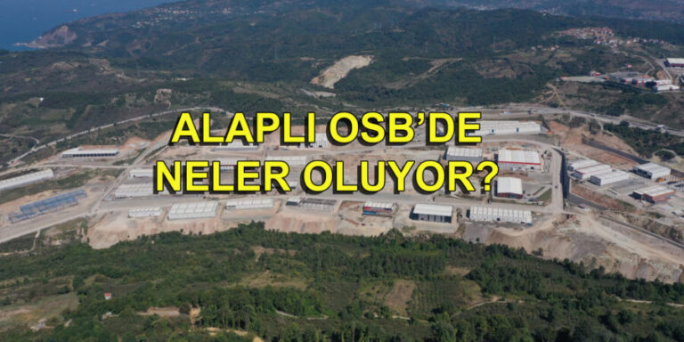Alaplı OSB’de tekelleşme iddiaları..!