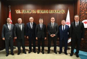 Bozkurt, Bakan İbrahim Yumaklı ile görüştü