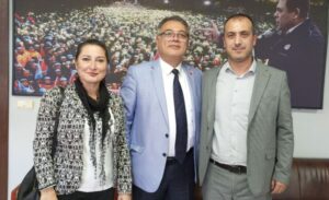 Dikmen, Türk Metal Sendikası’nı ziyaret etti