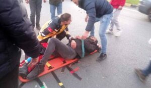 Belen sanayi sitesinde kaza: 2 yaralı