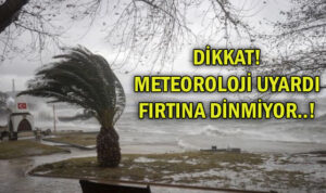 Dikkat! Fırtına etkisini koruyarak devam edecek…