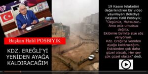 Başkan Posbıyık, 19 Kasım felaketini değerlendirdi