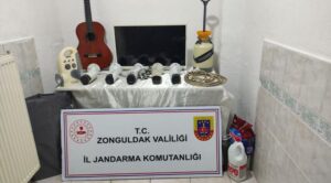 Çaycuma’da ev eşyaları çalan hırsız yakalandı