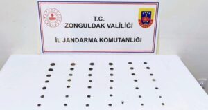 Kdz. Ereğli’de şüpheli şahsın aracında sikke bulundu