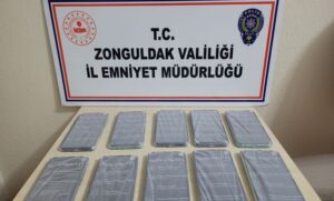 Kdz. Ereğli’de kaçak telefon operasyonu