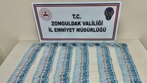 Sahte para taşıyan şahısa operasyon