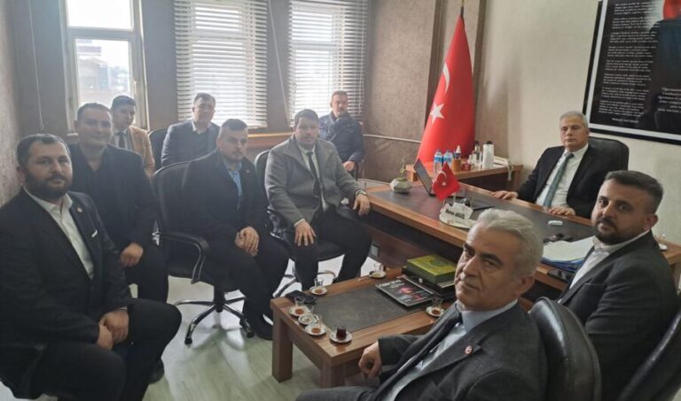 Karaarslan ve ekibi ziyaretlere tam gaz devam ediyor