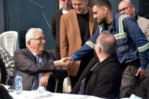 Başkan Posbıyık, Kışla Sanayi esnafıyla buluştu