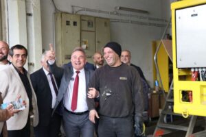 Belen Sanayi Sitesi Esnafından Sesli’ye Yoğun İlgi