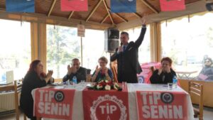 TİP adayı Amca, Bozhane’de halk ile buluştu