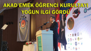 TAEM ile Bursa Uludağ Üniversitesi, AKAD’EMEK Öğrenci Kurultayı düzenledi