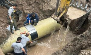 Kdz. Ereğli’de su arızasına müdahale ediliyor