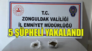 Kdz. Ereğli, Alaplı ve Devrek’te uyuşturucu operasyonu