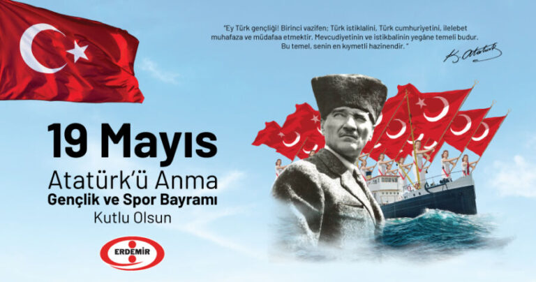 Erdemir 19 Mayıs kutlama mesajı