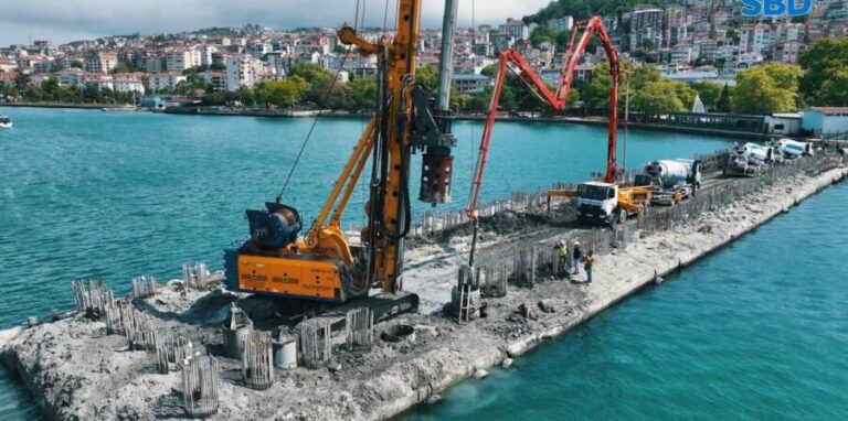 Kdz. Ereğli Belediye limanında çalışmalar sürüyor