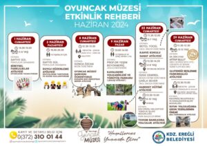 Oyuncak Müzesi Haziran ayı atölye programı