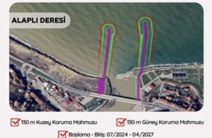 Alaplı Deresi ihalesi yapıldı