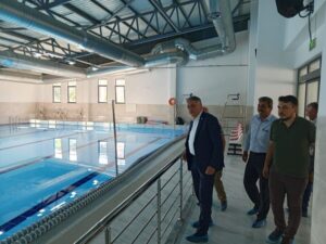 Yarı olimpik yüzme havuzu 9 Temmuz’da açılıyor