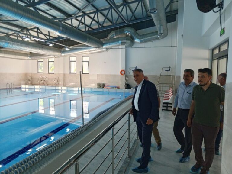 Yarı olimpik yüzme havuzu 9 Temmuz’da açılıyor