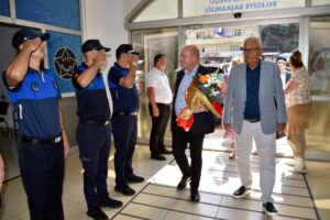 Düren Belediye Başkanı Ullrich, Başkna Posbıyık’ı ziyaret etti