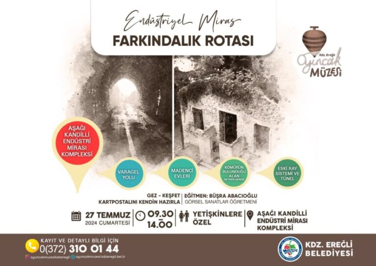 Endüstriyel miras rotası gezisi cumartesi günü yapılacak