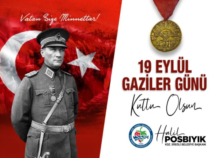 Başkan Posbıyık, Gaziler Gününü kutladı