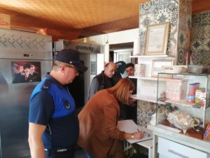 Zabıta, simit fırınlarını denetledi