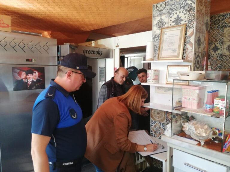 Zabıta, simit fırınlarını denetledi