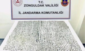 Kızılcapınar köyünde 3024 adet sikke ele geçirildi