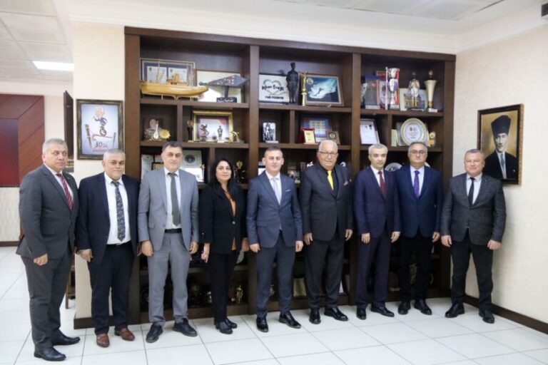 Başsavcı Erbaş ve Ağır Ceza Mahkemesi Başkanı Tetik’ten Başkan Posbıyık’a iade-i ziyaret