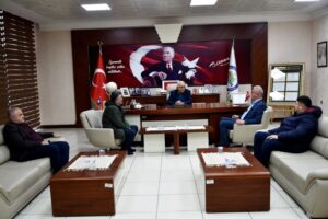 Doğalgaz’a kavuşan Ören mahallesi muhtarından Başkan Posbıyık’a ziyaret