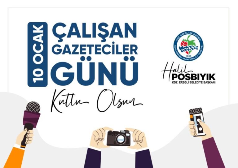 Başkan Posbıyık, gazeteciler gününü kutladı