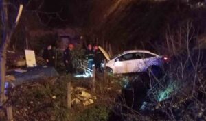 Kdz. Ereğli’de otomobil dereye uçtu