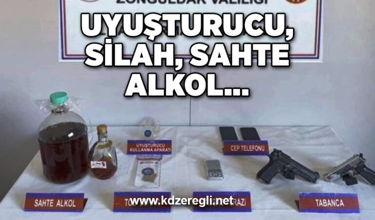 Devrek’te 5 ayrı adrese operasyon