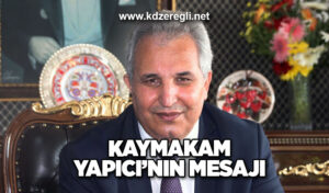 Kaymakam Yapıcı’nın 18 Mart Şehitler Günü mesajı