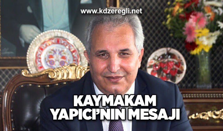 Kaymakam Yapıcı’nın 18 Mart Şehitler Günü mesajı